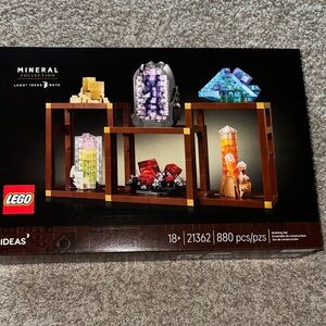 LEGO Ideas Mineral Collection with Colorful Gems